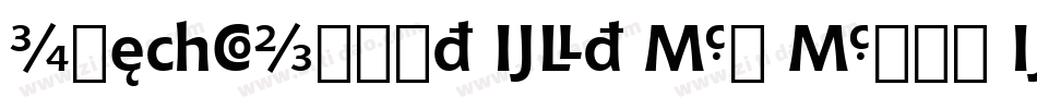 IowanOldSt Ext BT Bold Extension字体转换